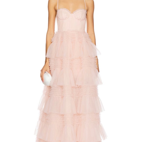 Lovers + Friends Alba Gown in light pink - Picture 2 of 2